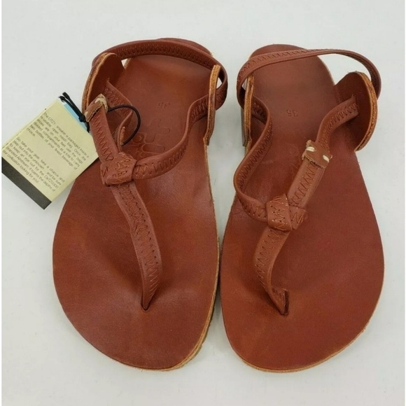 New OeTZI3300 Otz Leather Tara Sandals - Picture 4 of 5